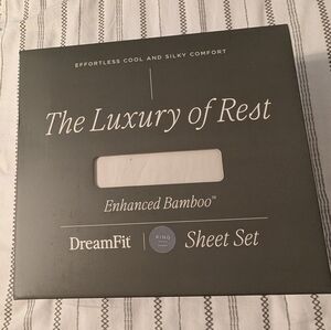 DreamFit Enhanced Bamboo Sheet Set - White